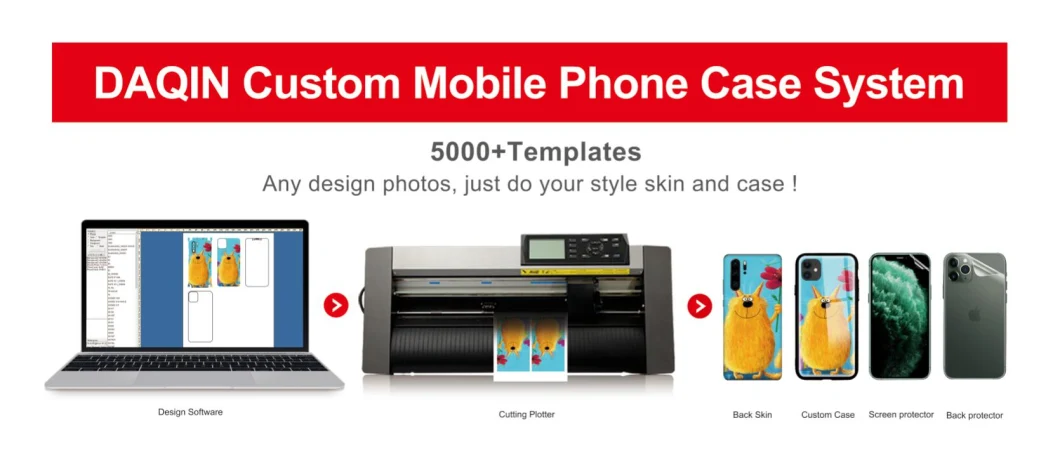 Custom Making Mobile Phone Accessory Machine for Latest Mobile Sticker Skin