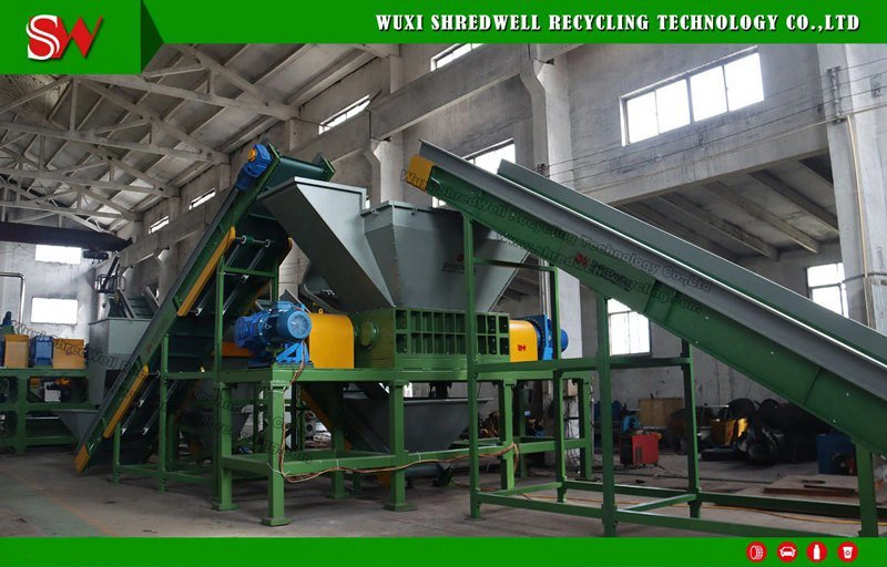 Automatic E-Waste/Metal/Plastic/Wood/Furniture Shredding Equipment for Recycle