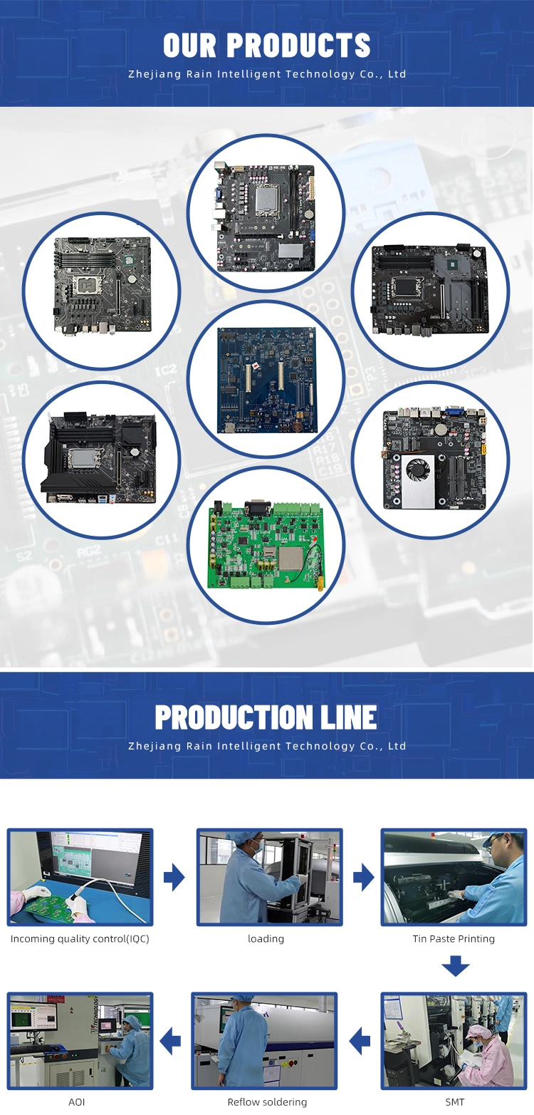 Motherboard Circuit PCB Assembly SMT PCBA with DIP Technology Electronics Component