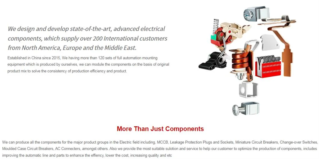 MCB Magnetic Tripping Mechanism Component (XML7M-6) Electrical Appliance