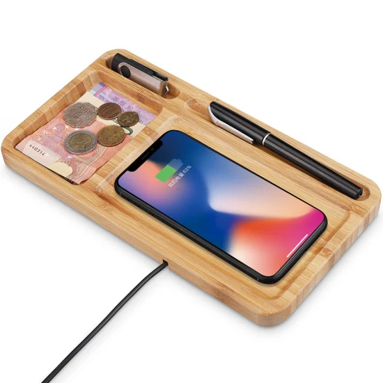 Top Selling Products Unique Design 2022 Fast Charger Wood Wireless Charger Multifunction Wireless Charger Mobile Phone Accessories